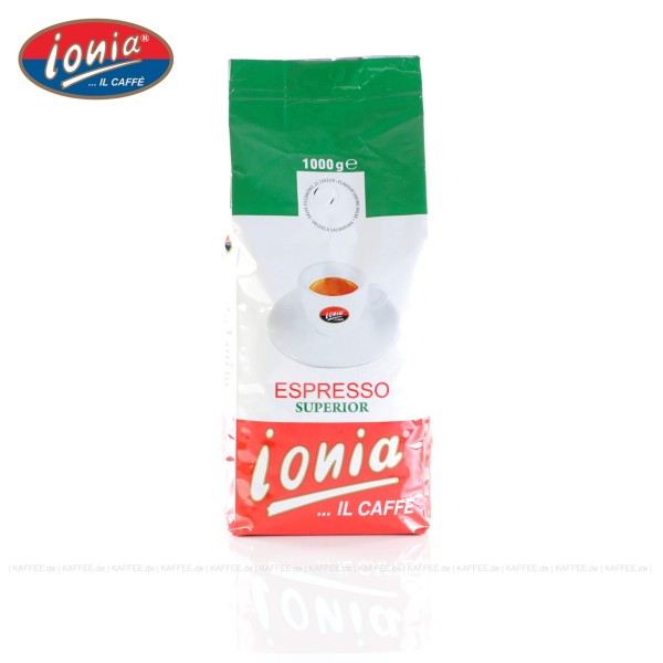 6 Bags je 1 kg pro VPE, Bohne, Gesamtinhalt 6,00 kg pro VPE, EAN-Code: 8005883200037